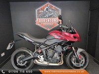 025 74 Triumph Tiger 660 Sport with 1682 miles. One mature owner