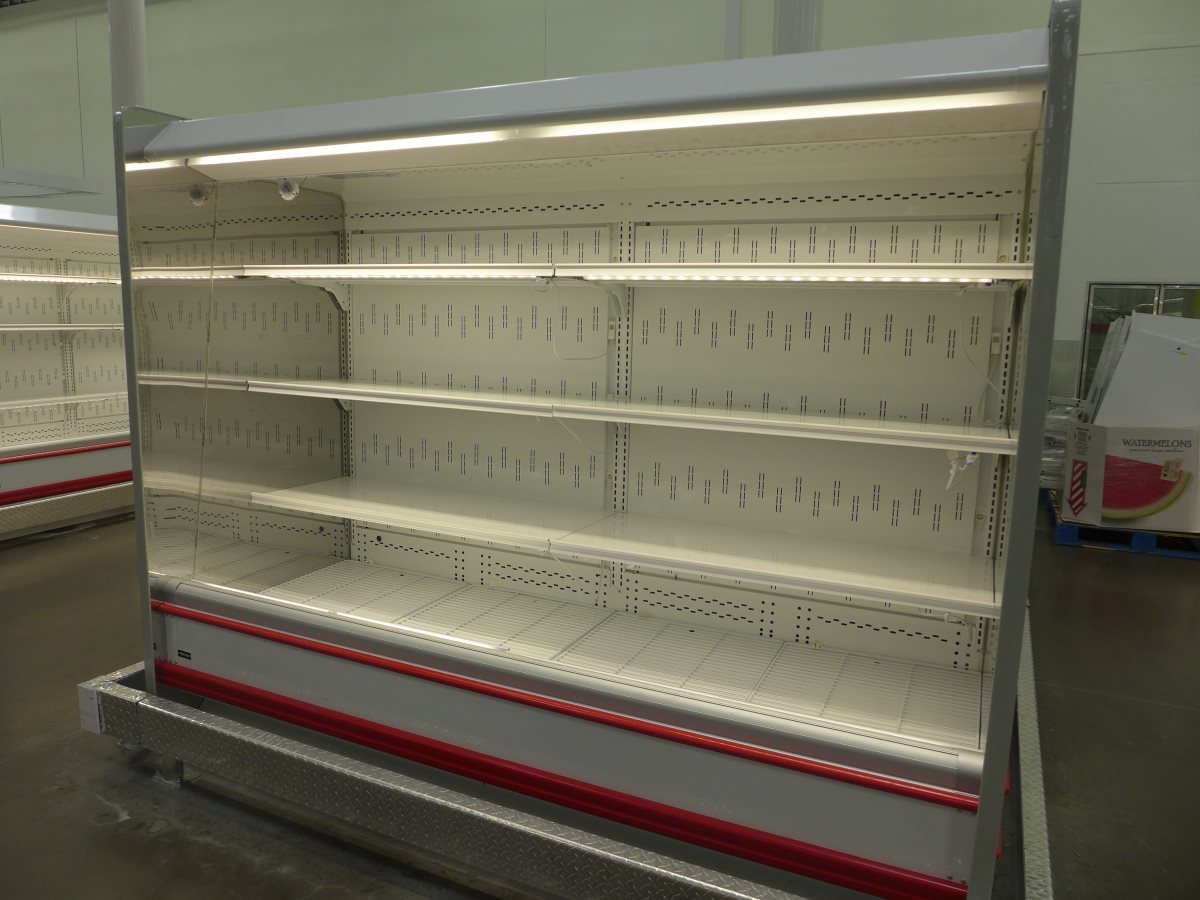 2016 Kysor Warren 8 DX6XN Remote LED Dairy Deli Drink Cheese Grocery Cooler Case