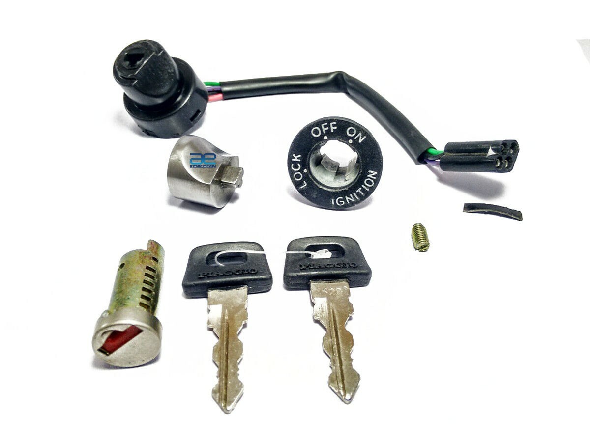 Ignition Switch Electric Start On Off Body Barrel Lock VESPA PX 125 150  