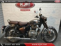 ROYAL ENFIELD CLASSIC 350 E5, 20222/22, 6750 MILES IN CHROME & BRONZE