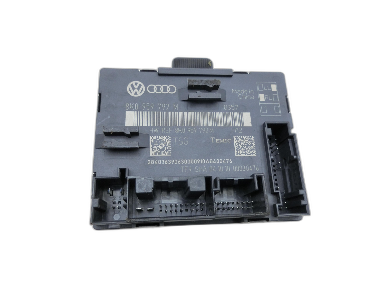 Audi A4 8K B8 07-11 Steuergerät ECU Modul Türsteuergerät Rechts Vorne  - Bild 1