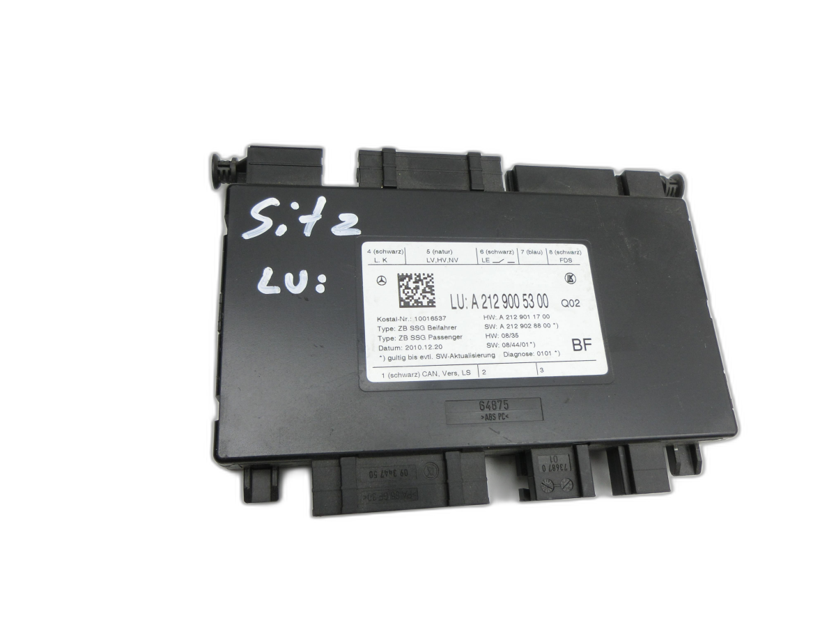 Mercedes C218 CLS 350 11-14 Komfort Steuergerät Sitz Modul Links Vorne  - Bild 1