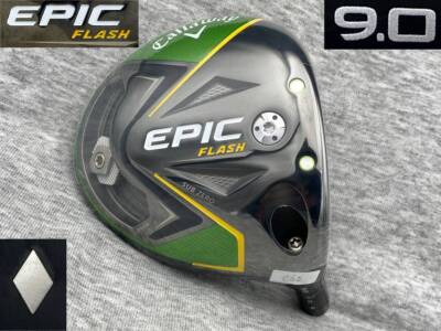 MINT Golf Head Only Callawy EPIC FLASH SUBZERO SINGLE DIAMOND Tour Supply 9