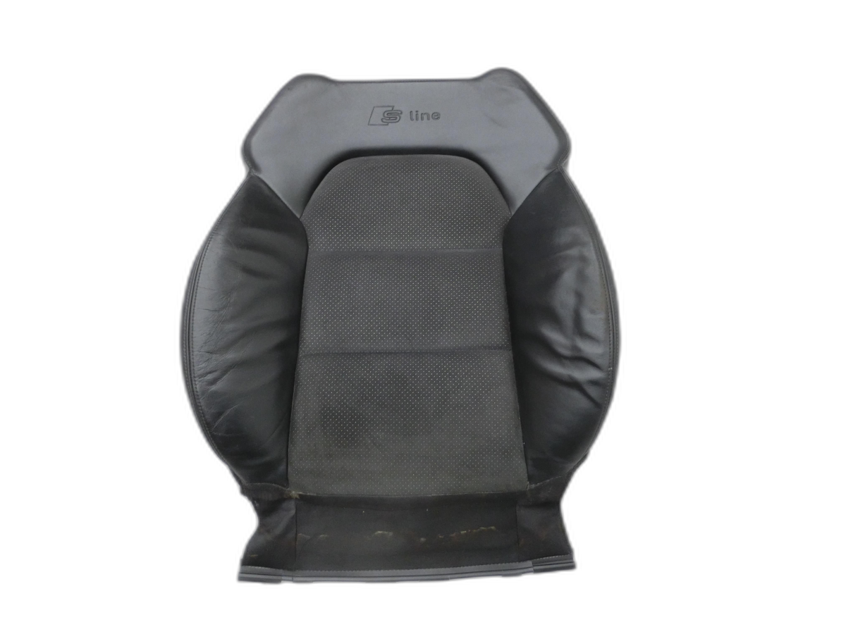 Back padding Upholstery Right Front for passenger seat Heated S-line Audi A6 4F C6 08-11 - Bild 1