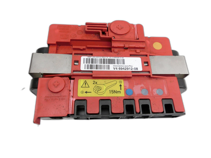 BMW E81 1er 118d 07-11 3T Batteriekabel Plus Sicherheitsbatterieklemme  - Bild 1