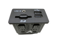 Ford Kuga II 13-16 USB AUX In Buchse Anschluss SD-Buchse Ford Kuga II 13-16 12.08.2016 F1CT-14F014-AA gebraucht Vorschau 1