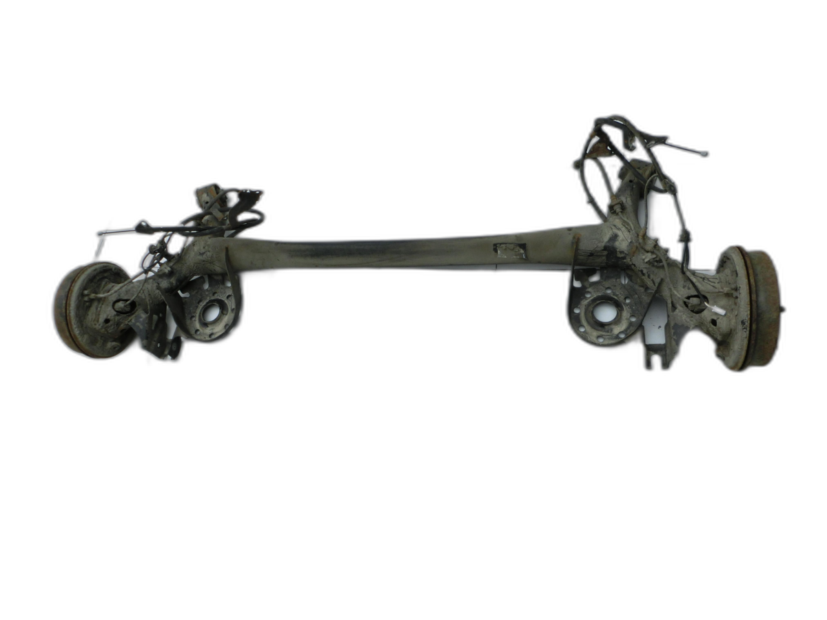 Toyota Yaris XP13 10-14 5T Hinterachse Achse m. Trommelbremse  - Bild 1