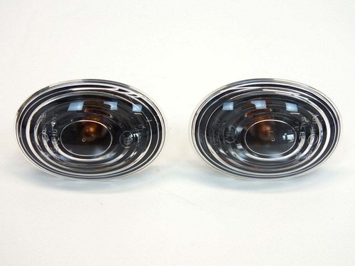 Mini Cooper Black Fender Signal Lights NEW 63132225809 07-15