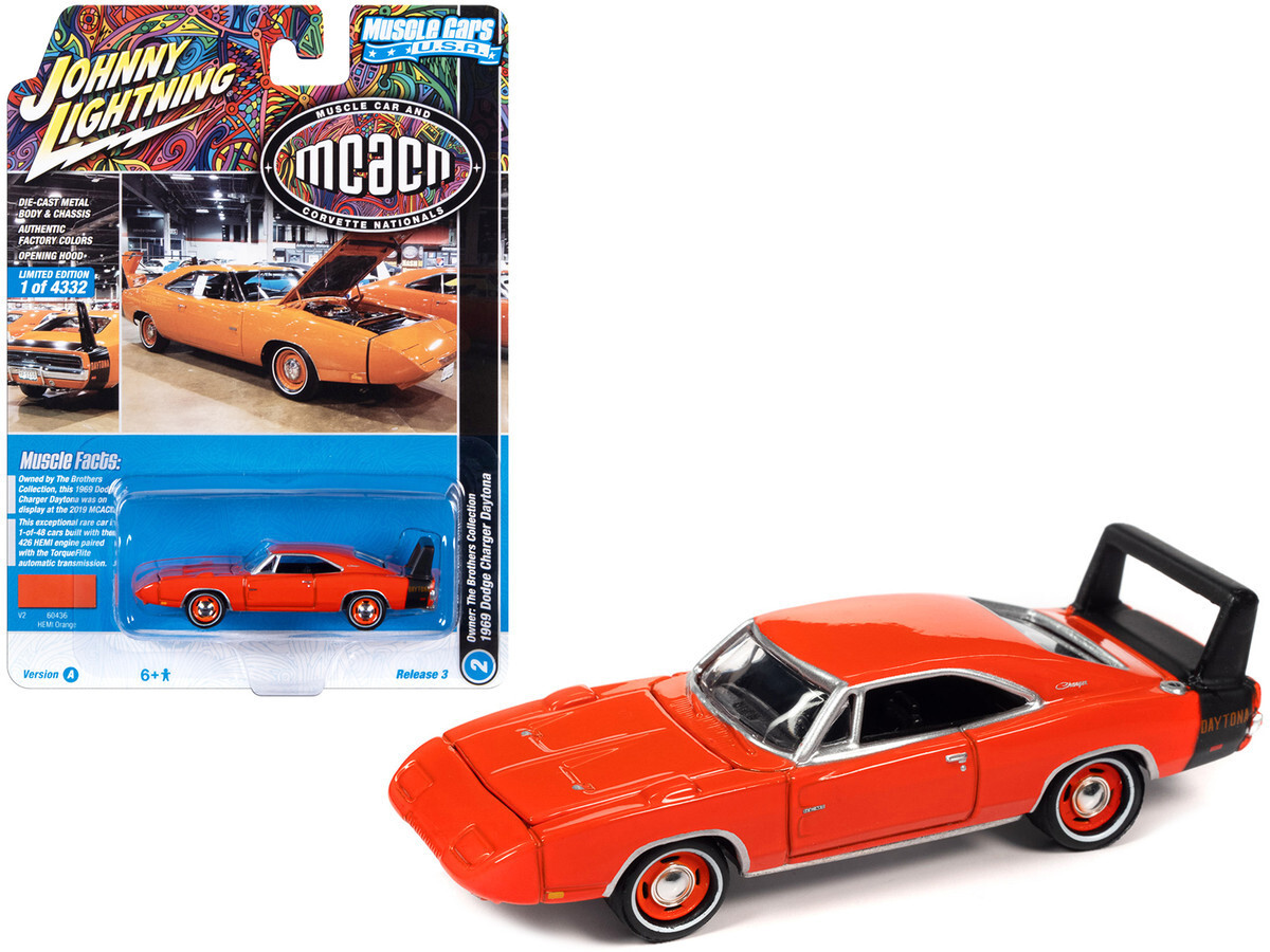 ジョニーライトニング　1969 Dodge Charger Johnny Lightning 1969 Dodge Charger - JLSP206-SP