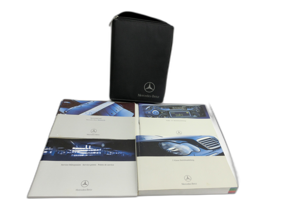 Mercedes W203 C220 01-04 Serviceheft Betriebsanleitung Anleitung Bordmappe  - Bild 1