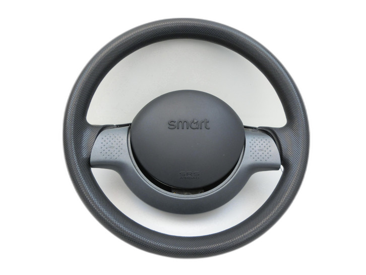 Smart 450 Fortwo 03-07 Lenkrad Airbaglenkrad Zierleiste Carbon Look  - Bild 1