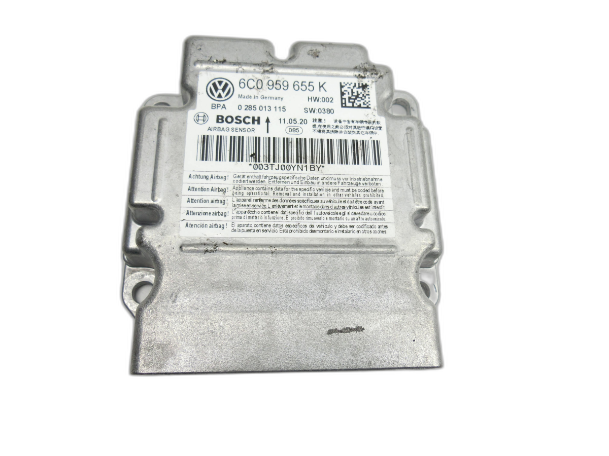 Skoda Fabia III NJ 17-21 Airbag Steuergerät Airbagsteuergerät  - Bild 1