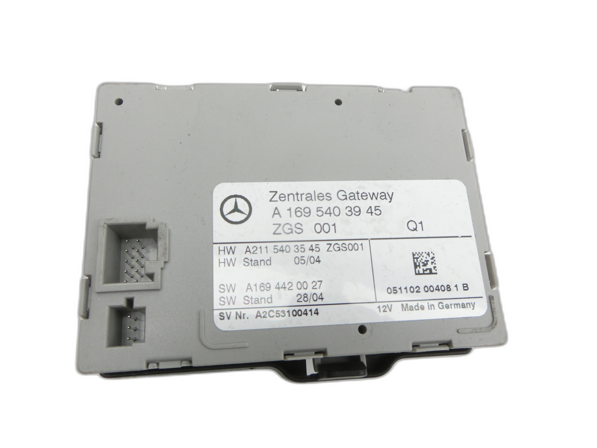 Mercedes A200 W169 04-08 Steuergerät ECU Modul ZENTRALES GATEWAY SG  - Bild 1