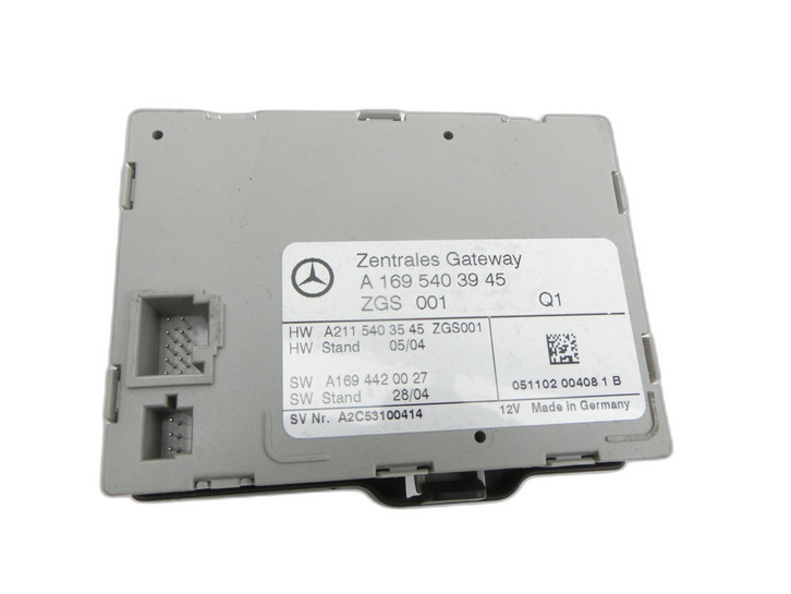 Mercedes A200 W169 04-08 Steuergerät ECU Modul ZENTRALES GATEWAY SG  - Bild 1