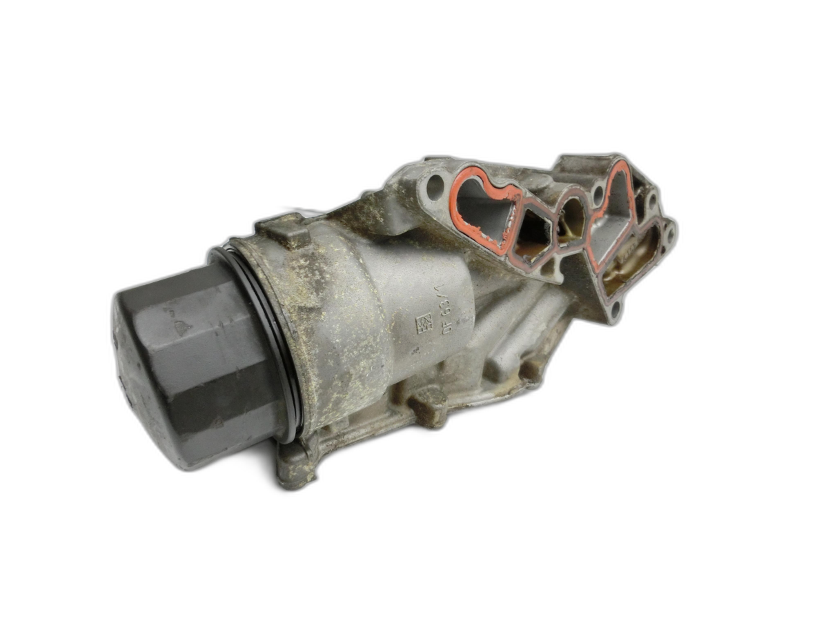 Mercedes C209 CLK 280 05-09 3,0 170KW 272.940 Ölfiltergehäuse Gehäuse Halter für Ölfilter  - Bild 1