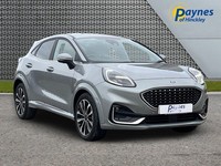 2022 Ford Puma ST-Line Vignale Auto 1.0 155ps Petrol in Solar Silver 1 Owner FSH