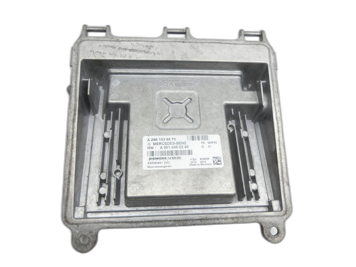 Mercedes A200 W169 04-08 2,0 100KW Motor Steuergerät ECU Motorsteuergerät  - Bild 1