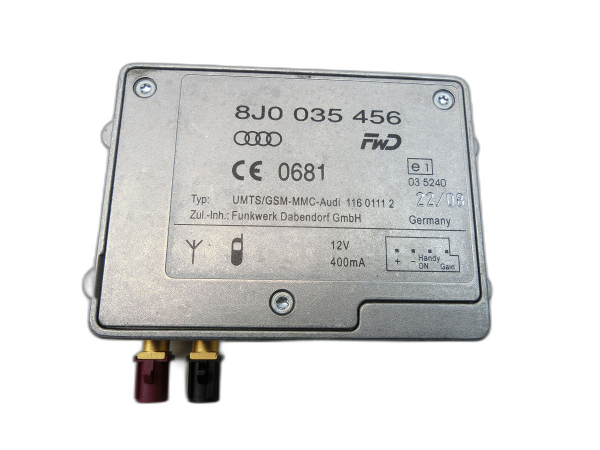 Audi A4 8K B8 07-11 Antennenverstärker Mobilfunk Compenser  - Bild 1