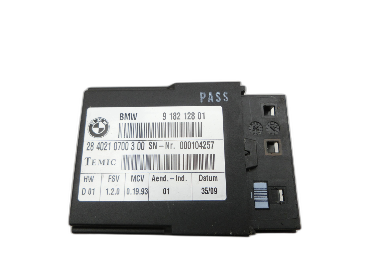 BMW E61 LCI 530d 07-10 Sitzheizung Sitzmodul Sitzsteuergerät Steuergerät Rechts Vorne  - Bild 1