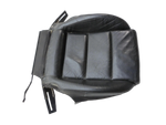 Audi A3 8P 08-13 Cabrio Leder Sitzbezug Sitzpolster für Fahrersitz Sitz Links Vorne silber soul Audi A3 8P 08-13... Vorschau 1