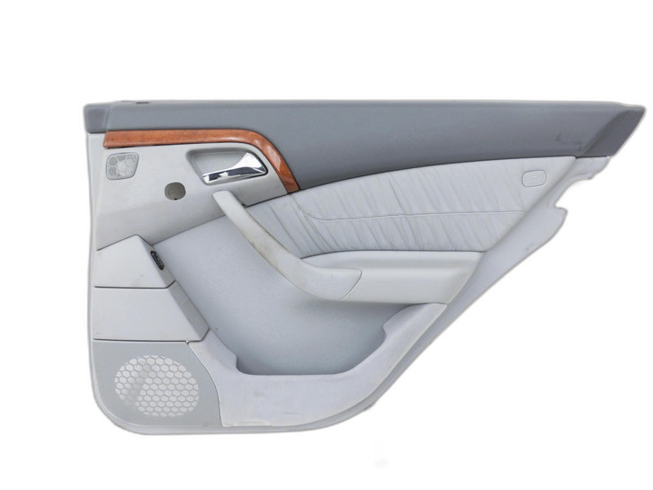 Mercedes W220 S430 98-02 Kurz Türverkleidung SRS Sicherheitsmodul Rechts Hinten Origongrau  - Bild 1