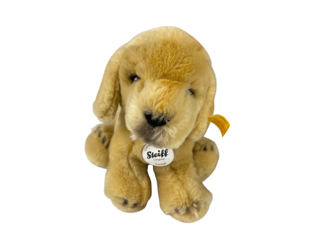 Steiff Animal 079412 Golden Retriever Dog 18cm. Excellent