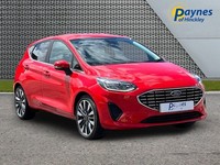 2023 Ford Fiesta Titanium X 5 Dr 1.0L 125PS Hybrid 6 Spd in Race Red FSH 1 OWNER