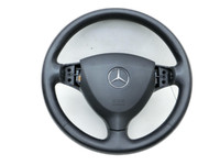 Mercedes A-Kl. W169 04-08 Lenkrad Airbaglenkrad Mercedes A-Kl. W169 04-08 24.02.2005 A1694600203 1015349940 gebraucht Vorschau 1