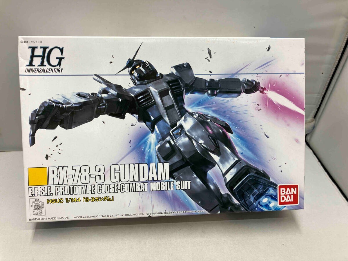 BANDAI - イベント限定 HGUC 1/144 REVIVE RX-78-3 G-3ガンダム 機動戦士ガンダム プラモデル(0205365) バンダイ HGUC RX-78-3 G-3 Gundam (Revive Ver.) Event Limited Japanese