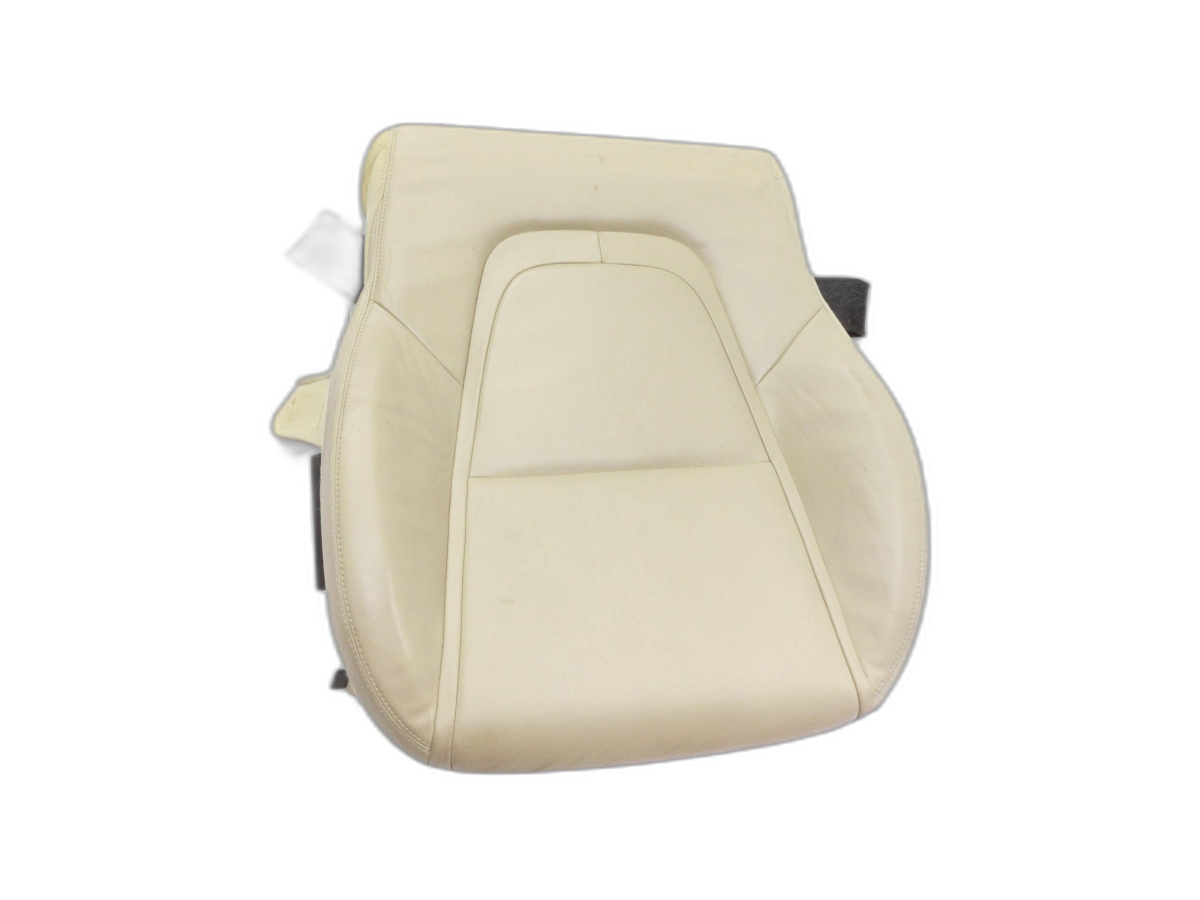 Jaguar XF X250 11-15 Lim Sitzbezug Sitzpolster für Beifahrersitz Rechts Vorne Champagner Leder  - Bild 1