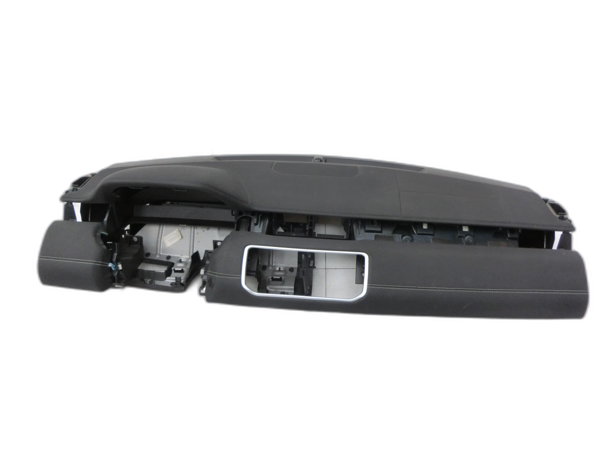 Range Rover Evoque  Armaturenbrett Panel komplett weiße Naht Leder Ebony Schwarz  - Bild 1