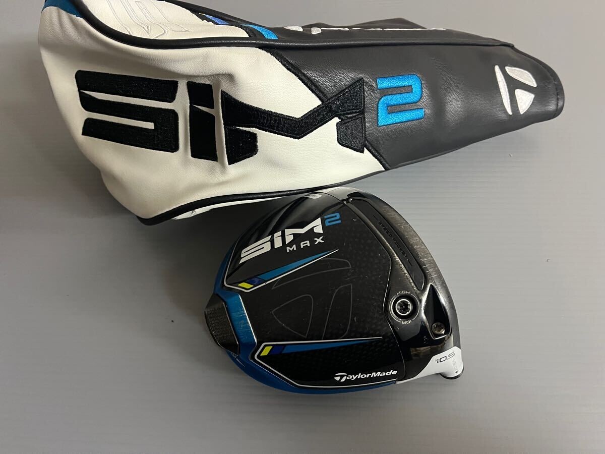 TaylorMade driver SIM2 MAX 10.5 deg 1W Driver head only