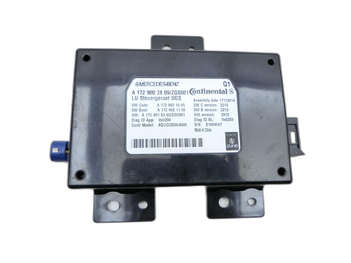 Control Unit UGS module ZUNE for Mercedes S212 E350d 13-16 - Bild 1