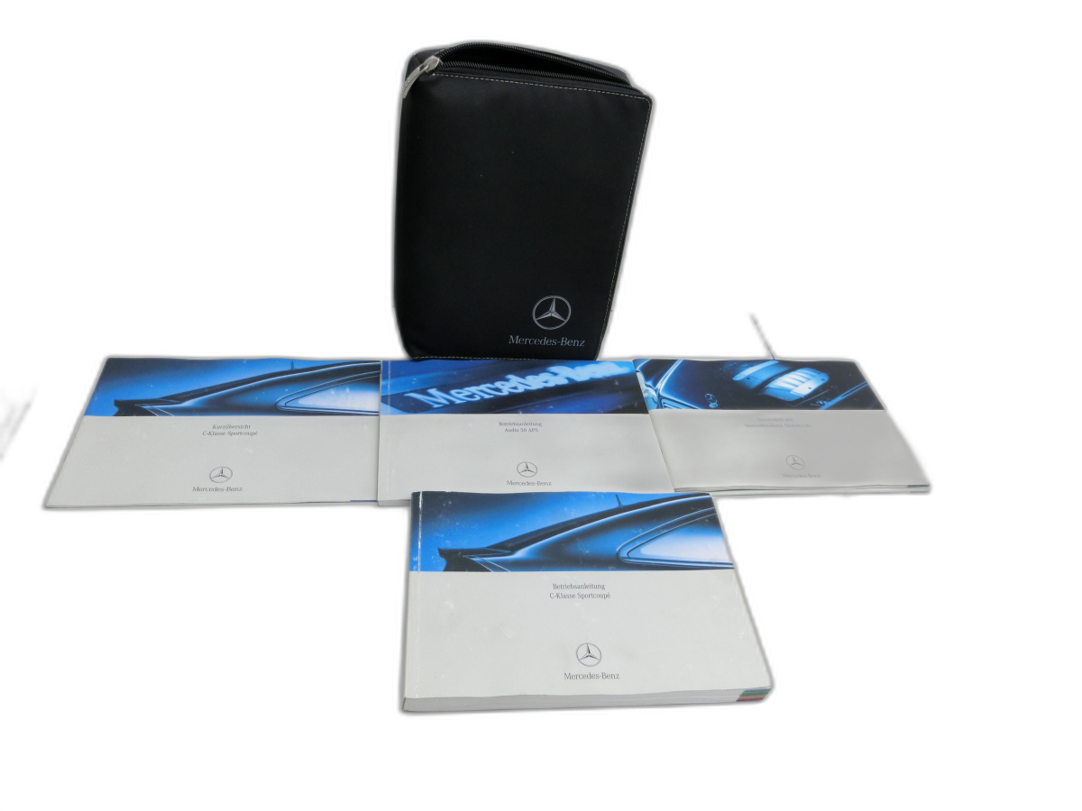 Mercedes CL203 C200K 04-08 Serviceheft Betriebsanleitung Anleitung Bordmappe  - Bild 1