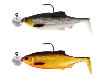 Westin Ricky the Roach R 'N R Water Mix 7cm 5g #3/0 2pc Lure Soft bait COLOURS