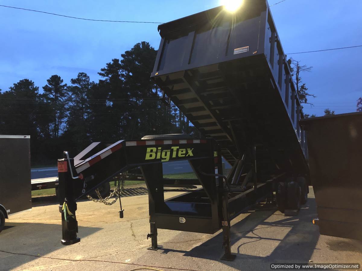 New Big Tex 25DU 8X20 Monster Dump Trailer in-Stock