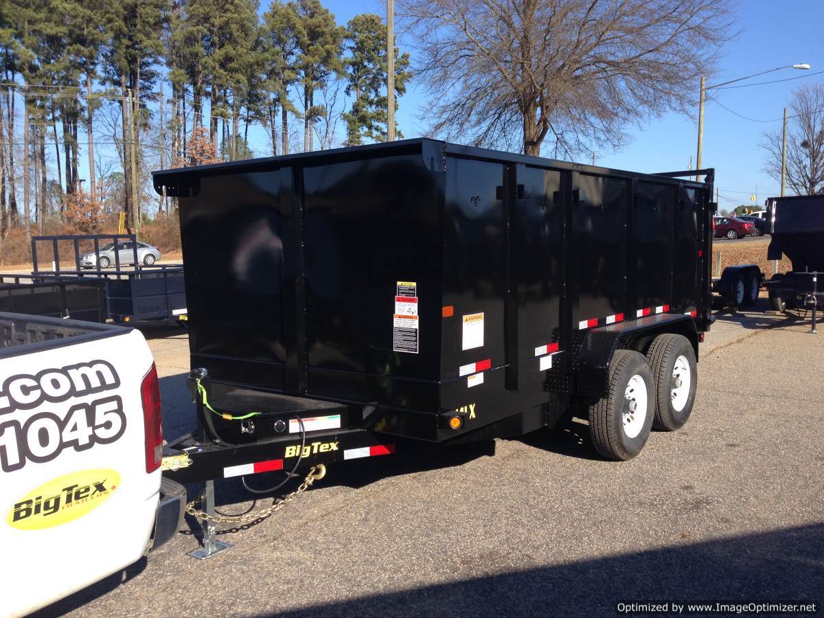 Dump Trailer  Big Tex Monster High steel sides New 2019