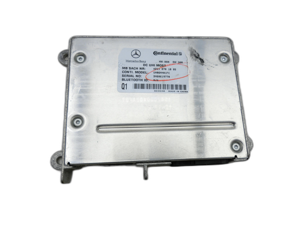 Mercedes W251 R300 07-10 Steuergerät ECU Modul DC UHI Most Bluetooth Telefon  - Bild 1