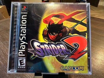 Strider 2 + Strider Playstation PS1 CIB Complete 2 Discs Manual Reg Card Tested