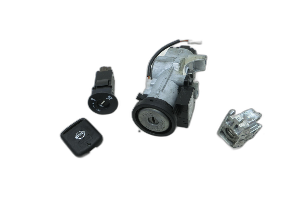 Nissan Qashqai J10 07-10 Zündschloss Schlüssel Türschliesszylinder Li Vo  - Bild 1