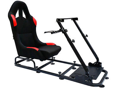 Racing Simulator Chair Rally WRC F1 Race Gaming Frame Seat PC Playstation Xbox