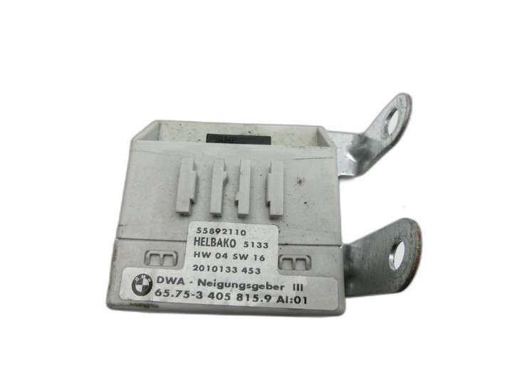 BMW X3 E83 03-06 Steuergerät Neigungsgeber BMW X3 E83 03-06 12.11.2004 65753405815 65773412005 5WK43431 gebraucht Bild 1