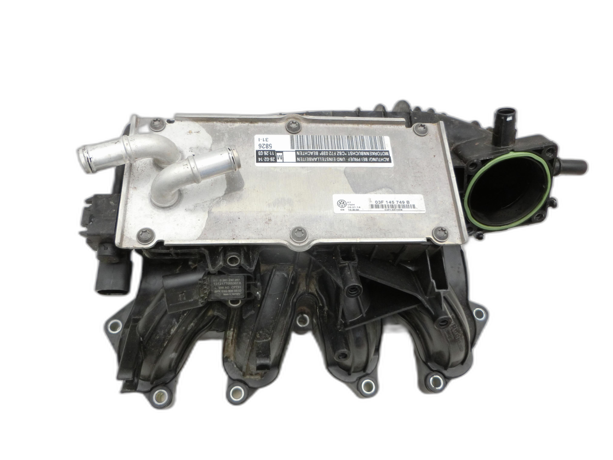 Collettore d'aspirazione presa e Intercooler per Skoda Roomster 5J 10-15 - Bild 1