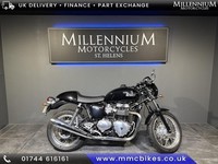 2014 TRIUMPH THRUXTON 900 MODERN RETRO STYLE MOTORCYCLE CAFE RACER
