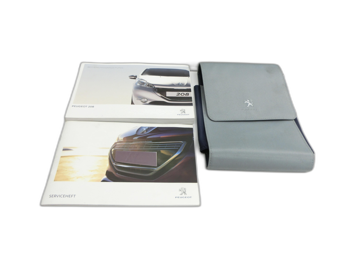 Peugeot 208 I 12-15 Serviceheft Betriebsanleitung Anleitung Bordmappe  - Bild 1