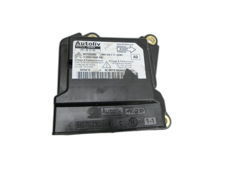 Citroen C3 Picasso 09-13 Airbag Steuergerät Modul  - Bild 1