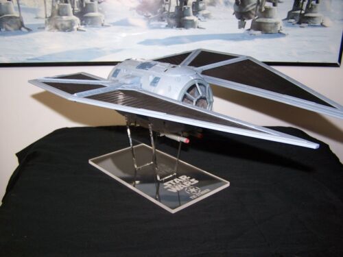 acrylic display stand for Star Wars Rogue One Tie Striker Fighter Hasbro