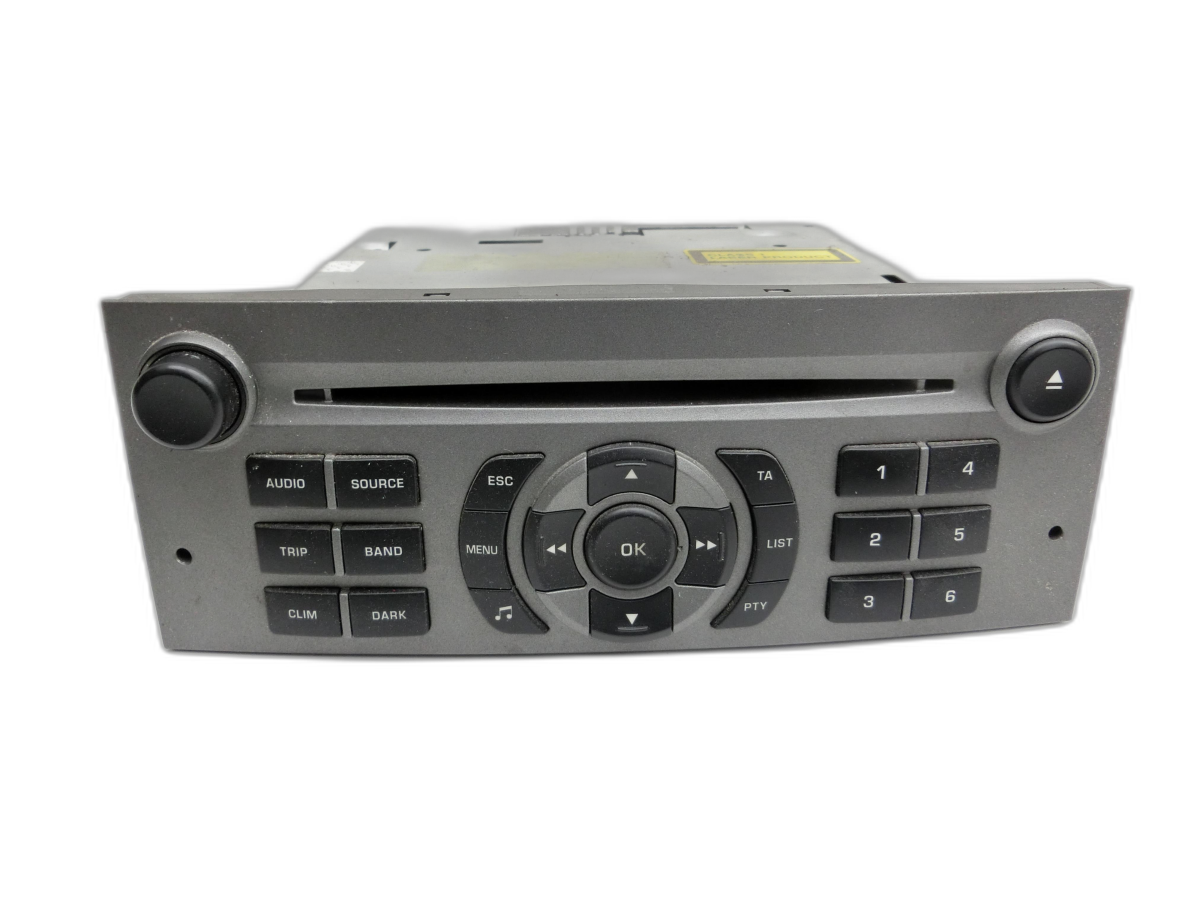 Peugeot 407 6E 04-08 Autoradio CD-Radio Navigation Magnetti Marelli RT3-N3-10 CD880  - Bild 1