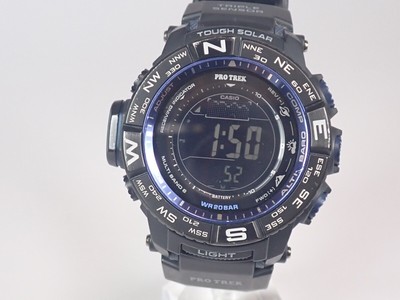 Casio Pro Trek Radio Solar Men'S Watch Prw-3500Y