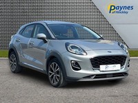 2023 Ford Puma Titanium 1.0L 125PS mHEV 6 Spd Solar Silver 1 OWNER LOW MILES FSH